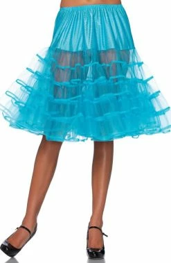COAXcopenhagen2 Turquoise Blue Knee Length Petticoat ACCESSORIES