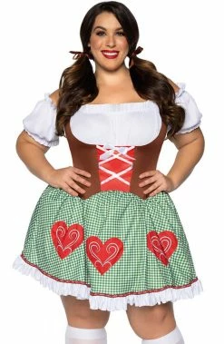 COAXcopenhagen.com Plus Size Beer Girl Costume - Flirty Frauline COSTUMES