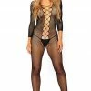 COAXcopenhagen2 Black Fishnet Bodystocking - Wanna Hook Up