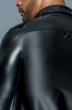 COAXcopenhagen.com The COAX Fetish Wet Look & PVC Shirt - The Master