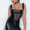 COAXcopenhagen.com The COAX Fetish Short Wet Look Dress - Bombastic Love