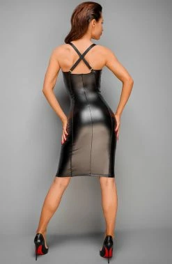 COAXcopenhagen2 The COAX Fetish Wet Look Dress - CHIC!