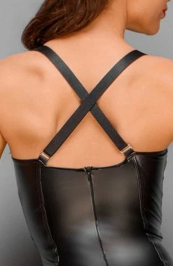 COAXcopenhagen2 The COAX Fetish Wet Look Dress - CHIC!