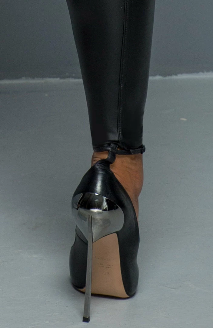 COAXcopenhagen.com Wet Look Leggings With 2-way Zip - Case Of The Ex