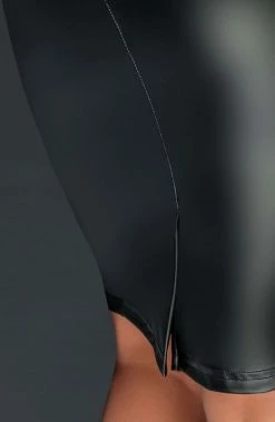 COAXcopenhagen2 Wet Look Pencil Dress - Don't Judge The COAX Fetish