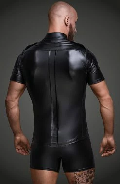 COAXcopenhagen2 Wet Look Shirt - The Perfect Fit The COAX Fetish