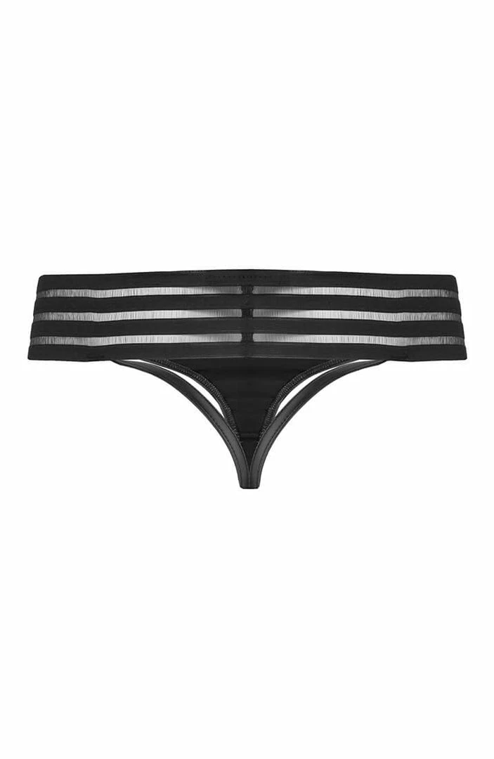 COAXcopenhagen2 Wet Look String Panty - The Strip LINGERIE