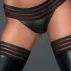 COAXcopenhagen2 Wet Look String Panty - The Strip LINGERIE