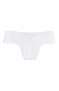 COAXcopenhagen.com White Lace Brazil Panty - BLOSSOM
