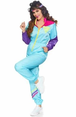 COAXcopenhagen.com 80s Tracksuit Costume - 80s Workout Girl COSTUMES