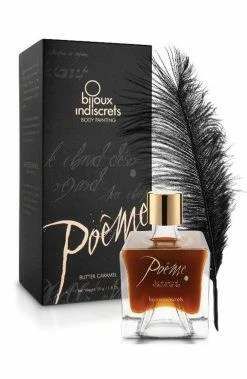 COAXcopenhagen.com Caramel Body Paint & Feather - Sweetest Words