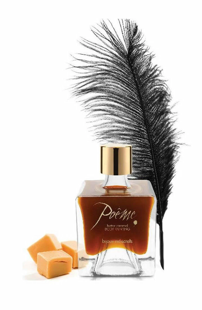 COAXcopenhagen.com Caramel Body Paint & Feather - Sweetest Words