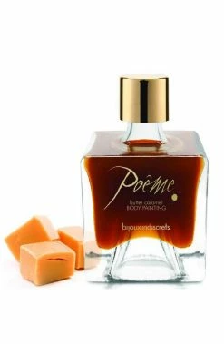 COAXcopenhagen.com Caramel Body Paint & Feather - Sweetest Words