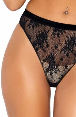 COAXcopenhagen.com Black Lingerie Set - Kiss It Better